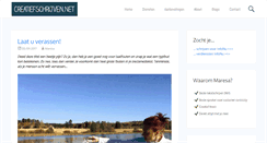 Desktop Screenshot of creatiefschrijven.net